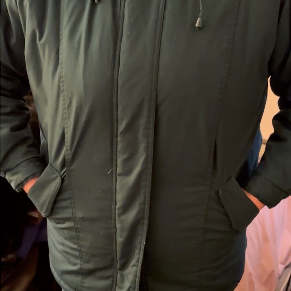 Middlebrook Park Women’s Hooded Green Jacket/Coat Size Large